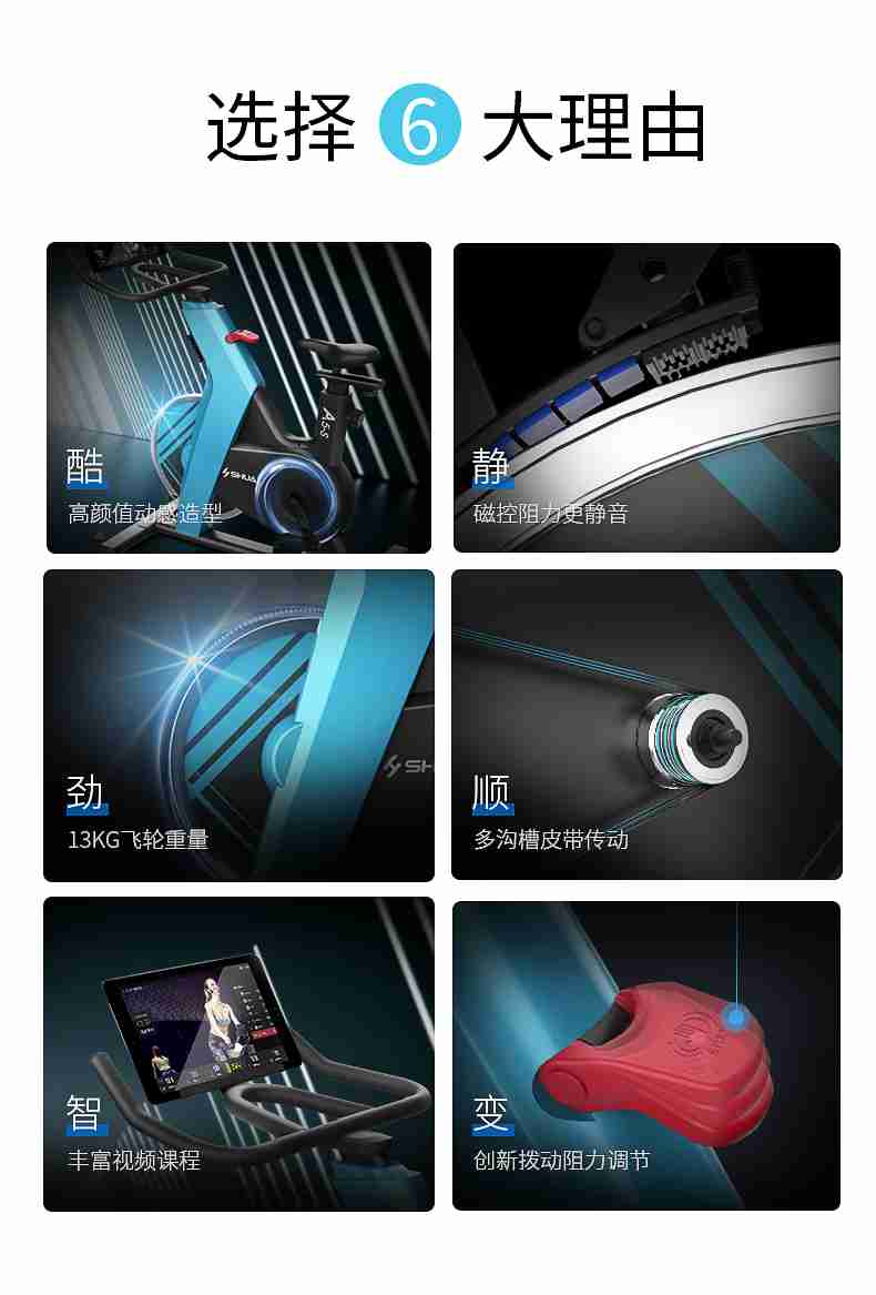 舒華動感單車A5-S