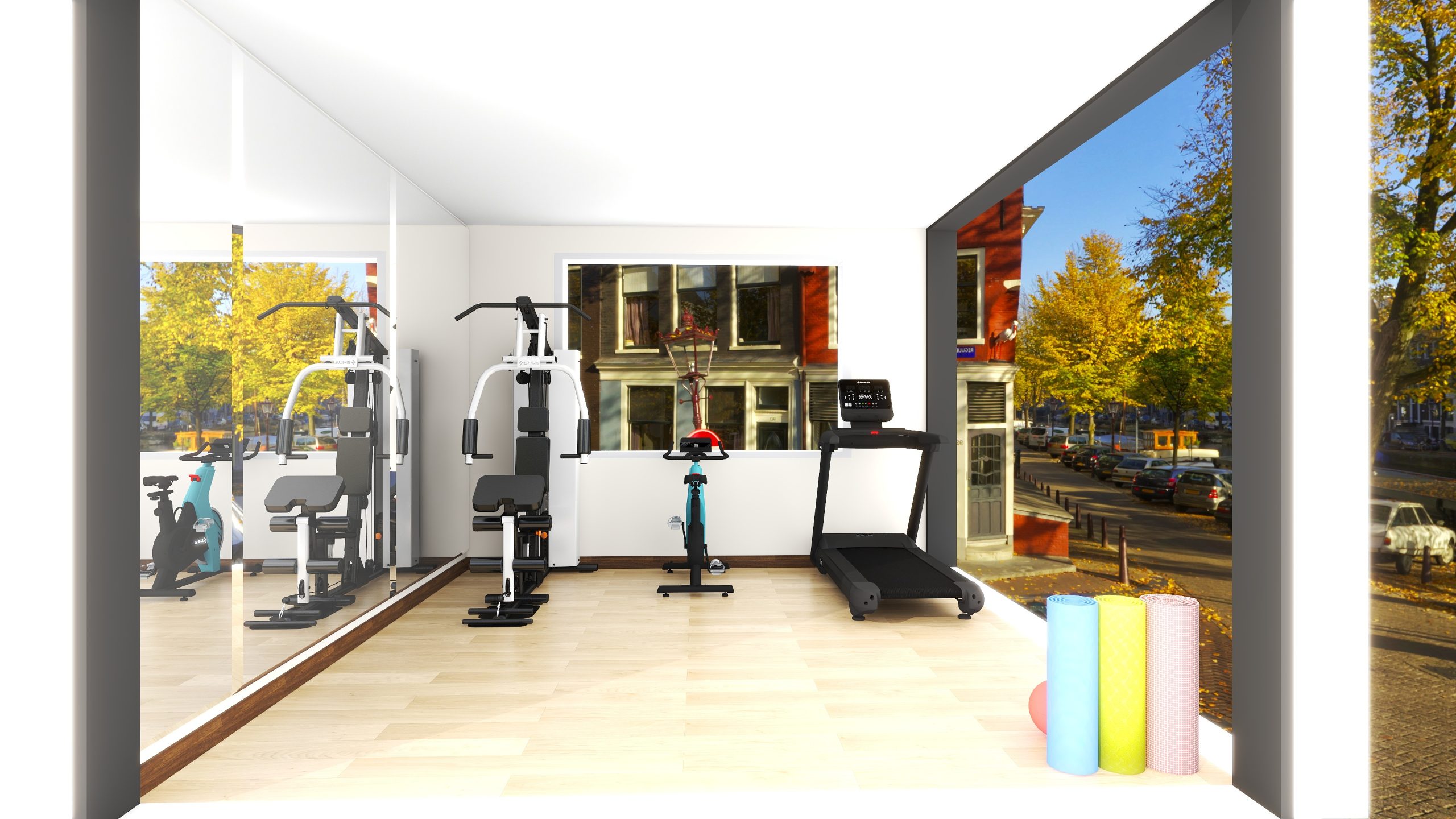 15平方米家庭健身房器材配置方案